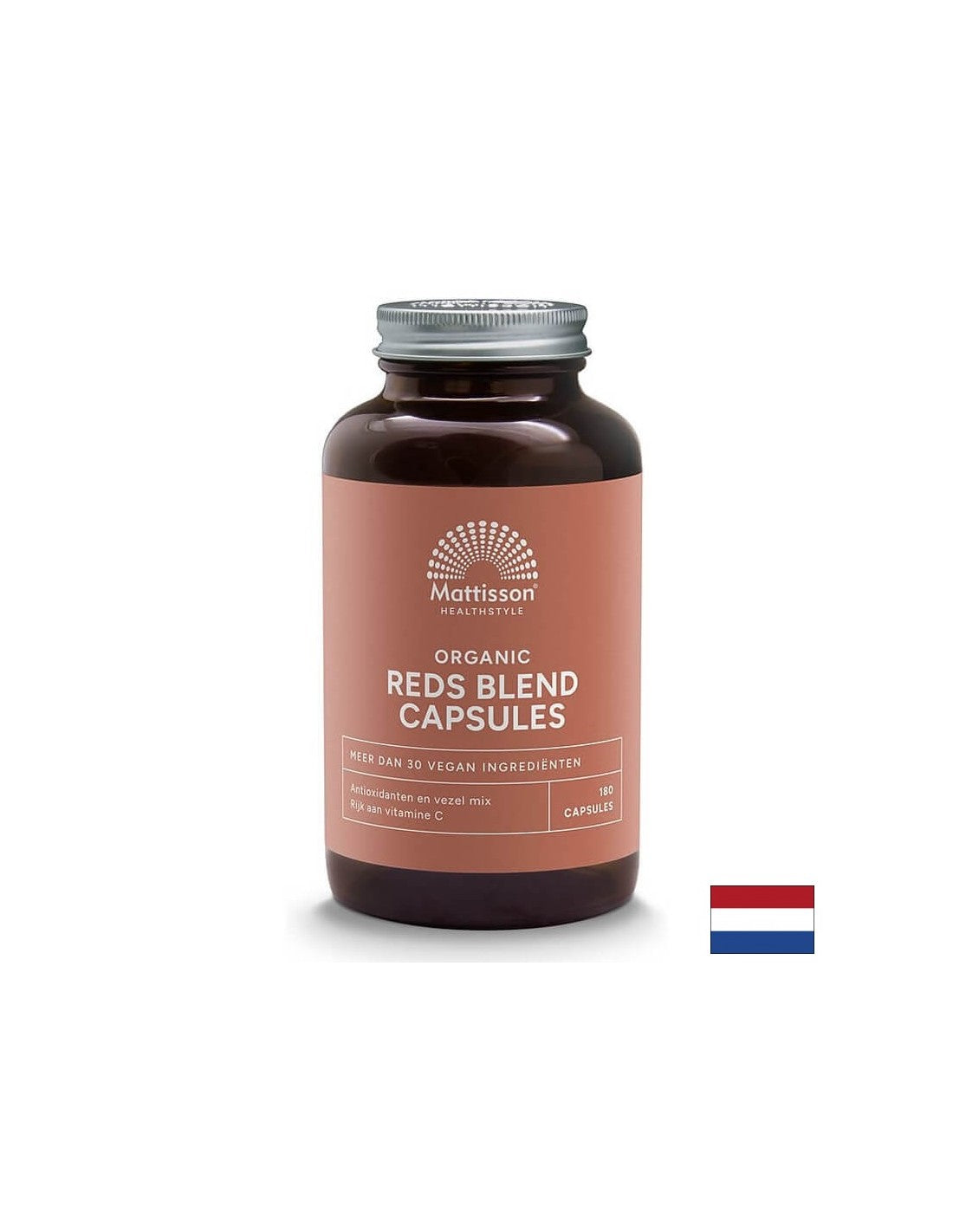 Antioksidativna formula od organskog crvenog voća i povrća, 180 kapsula <tc>Mattisson Healthstyle</tc>