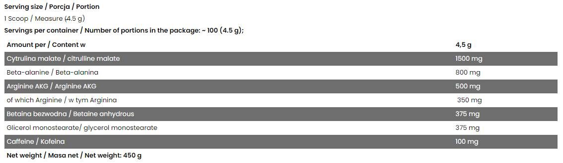 Ledena pumpa/Evercool prije vježbanja - 463 grama