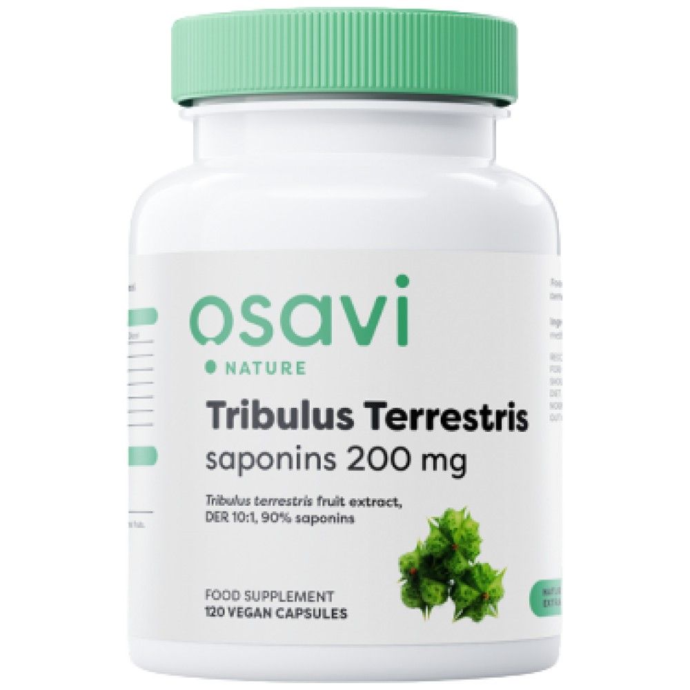 Tribulus Terrestris 90% | 200 mg saponina - 90 kapsula
