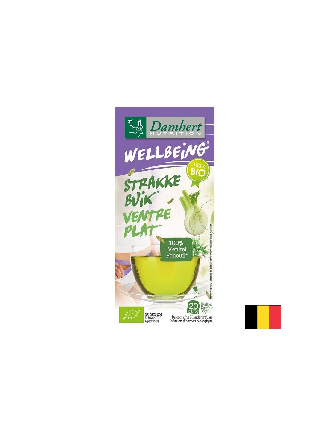 Flat Belly Tea BIO, 20 filter vrećica