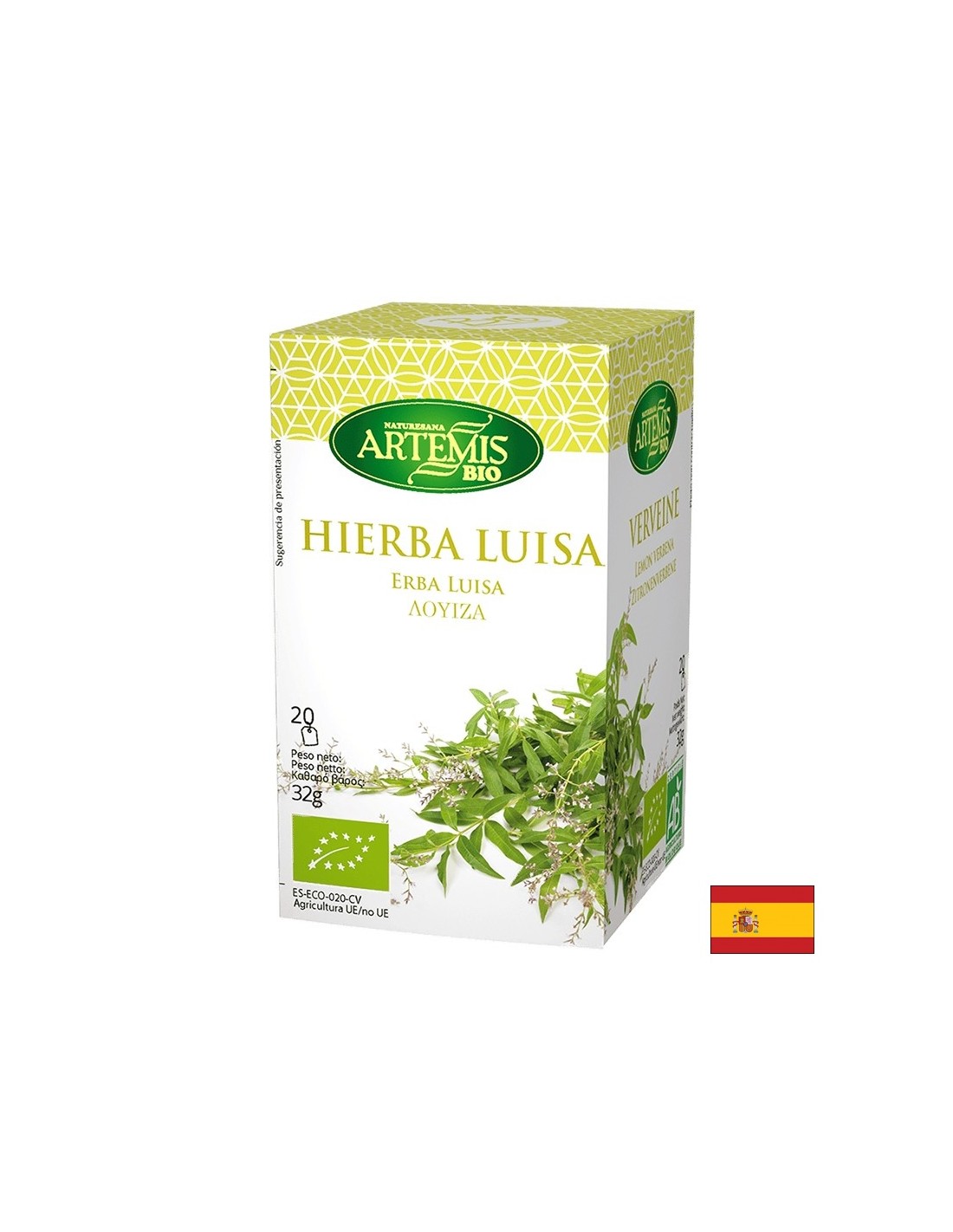 Organski čaj od limun verbene, 20 filter vrećica