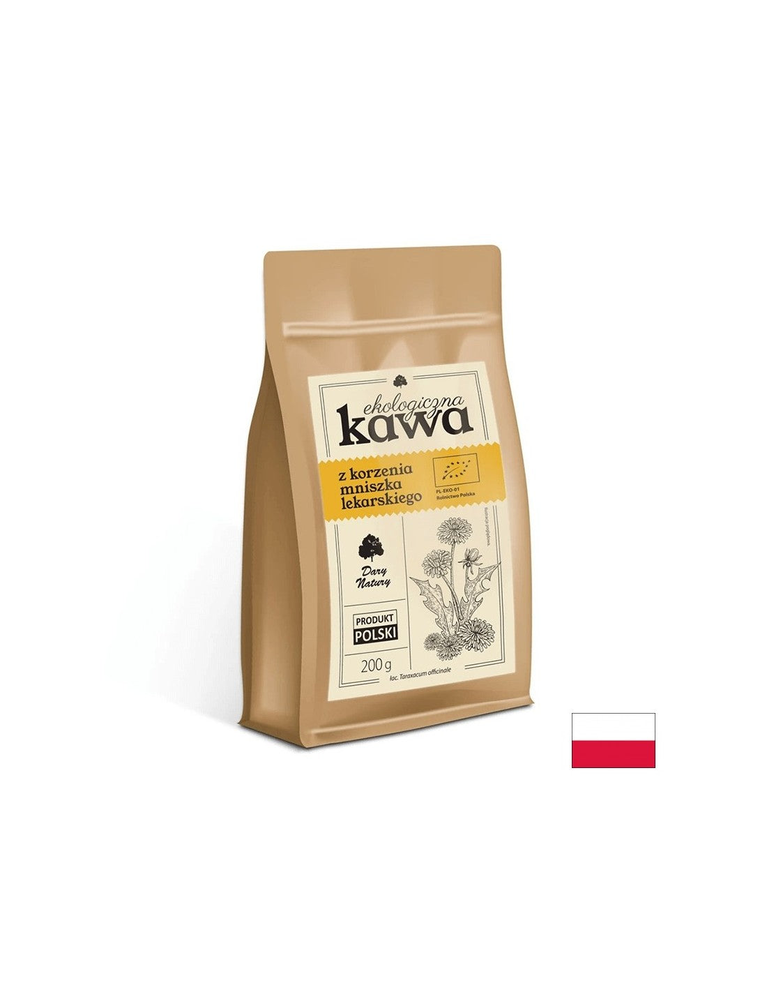 Kava od maslačka - Bio, 200 g <tc>Dary Natury</tc>