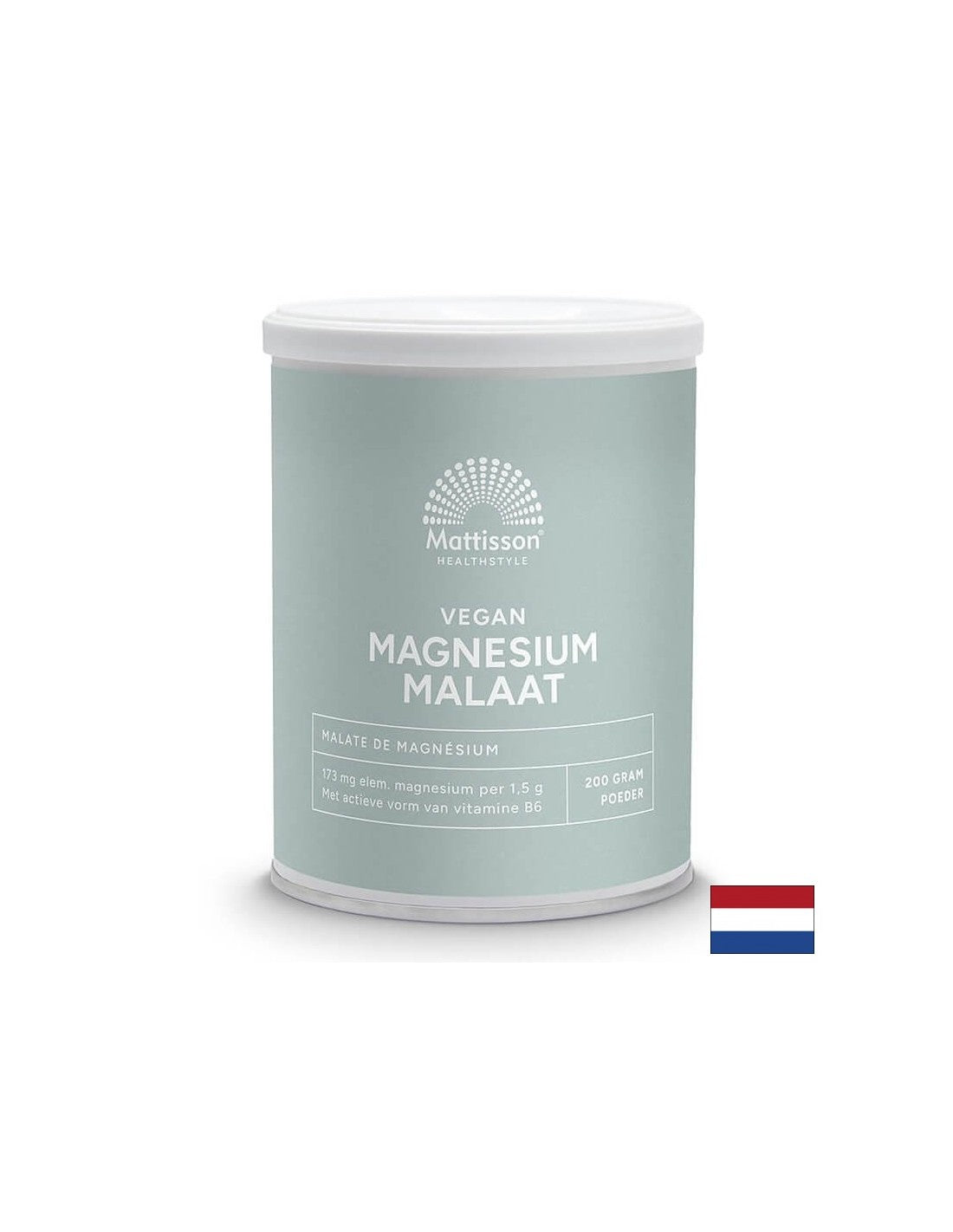 Pomaže srcu i mišićima - Magnezij (malat), 200 g praha <tc>Mattisson Healthstyle</tc>