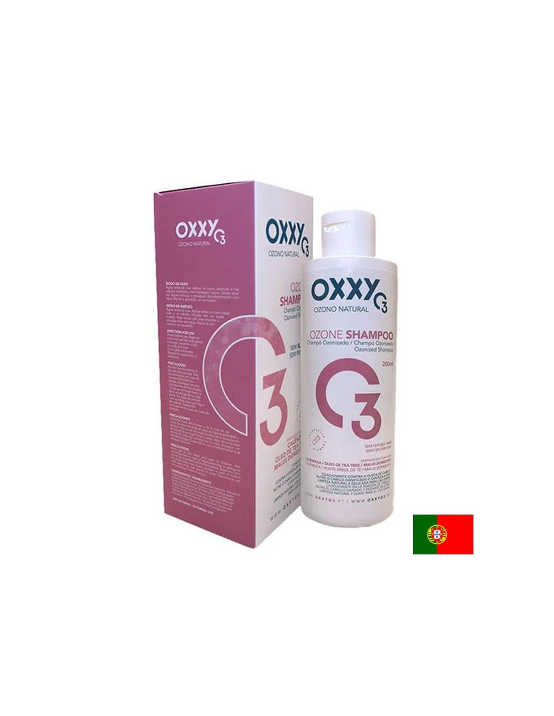Ozonirani šampon za zdravlje i sjajnu kosu, 200 ml