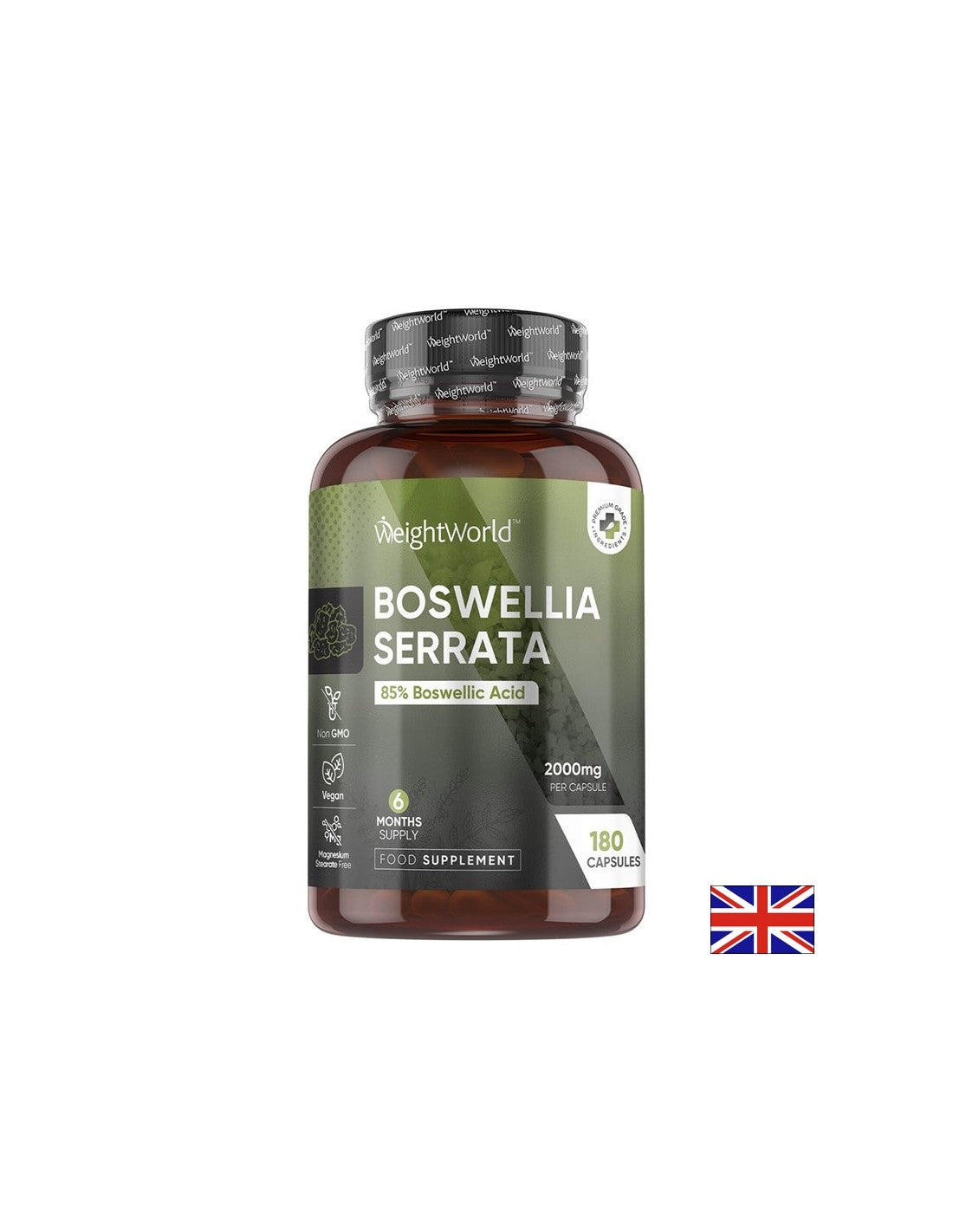 Njega zglobova - Boswellia, 2000 mg x 180 kapsula