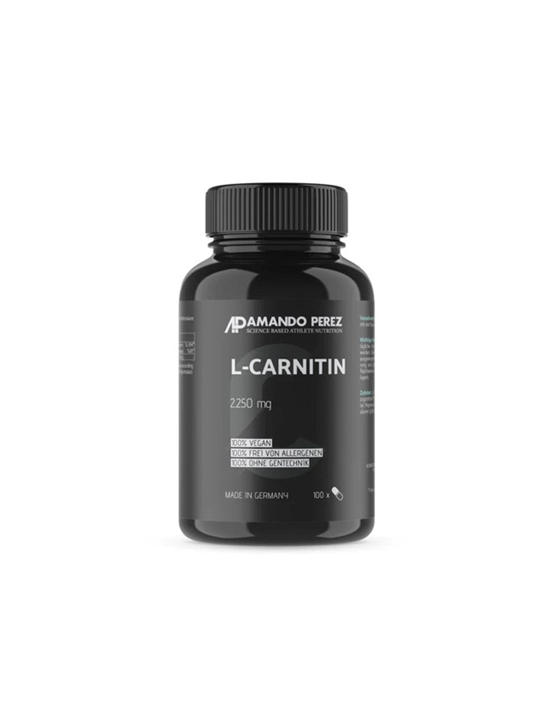 Sagorijevanje masti i energija - L-karnitin, 2250 mg x 100 veganskih kapsula