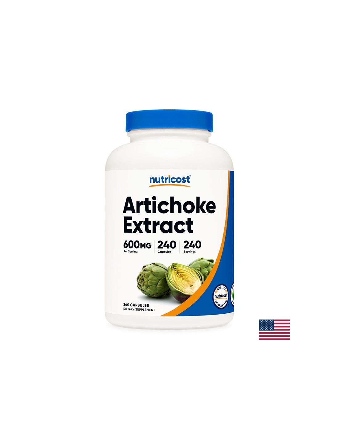 Jetra i žučni mjehur - Artičoka, 240 <tc>Nutricost</tc> kapsule