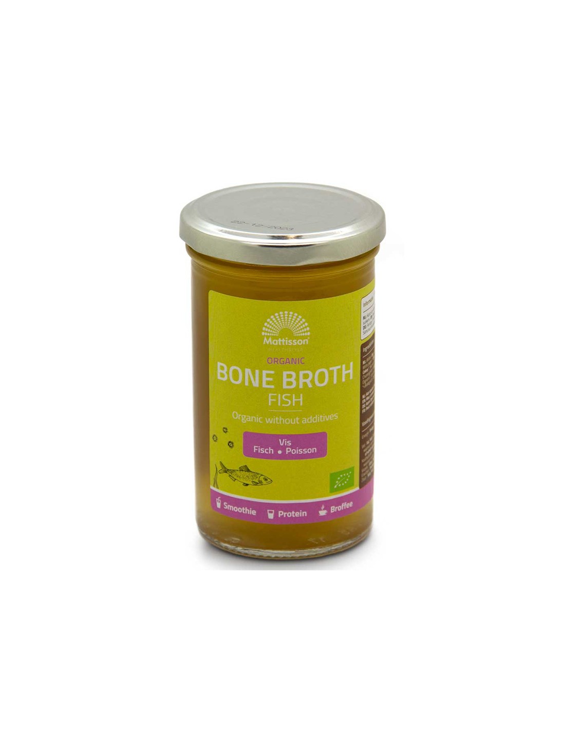Bio riblja koštana juha, 240 ml <tc>Mattisson Healthstyle</tc>
