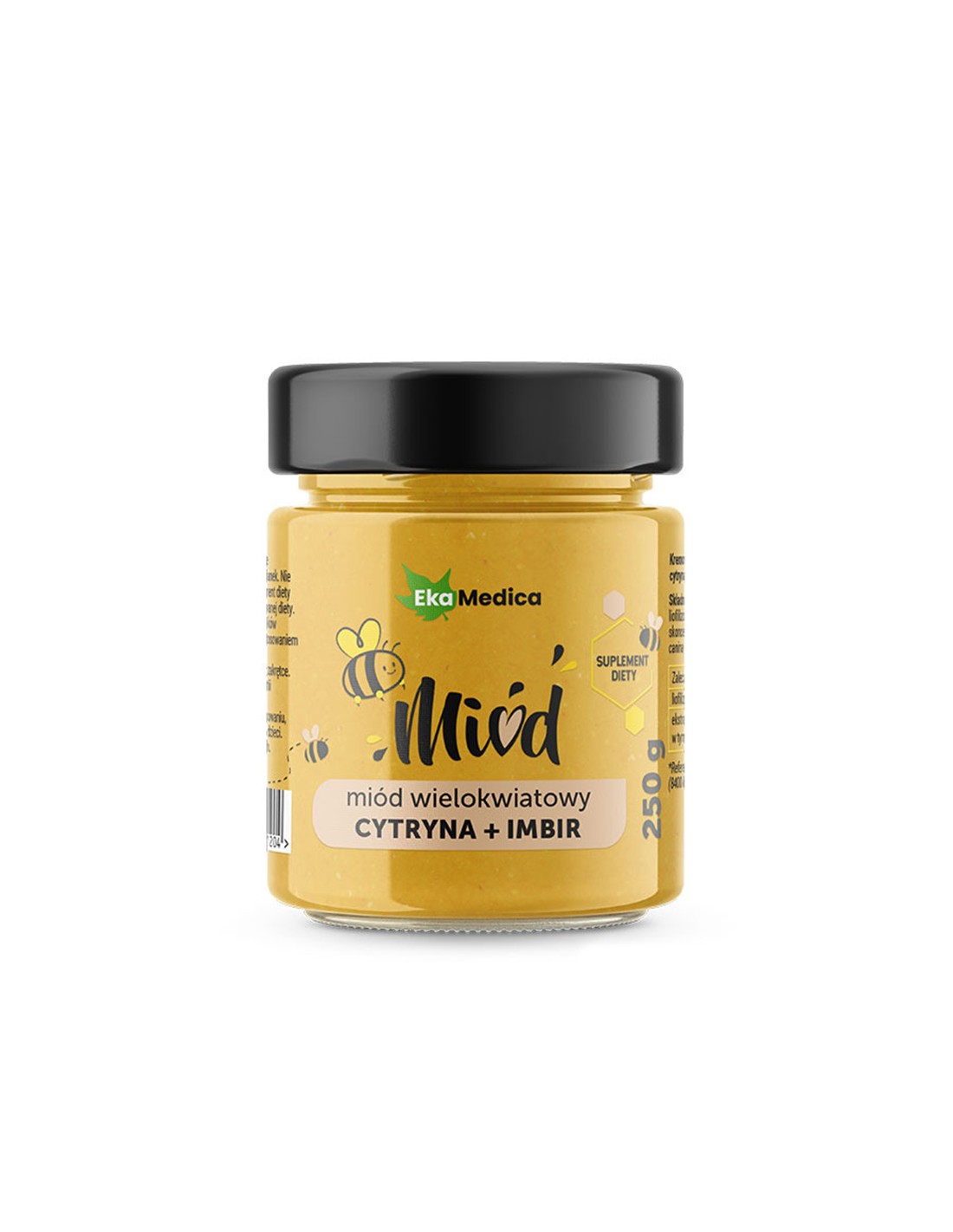 Raznobojni med sa limunom, đumbirom i prirodnim vitaminom C, 250 g EkaMedica