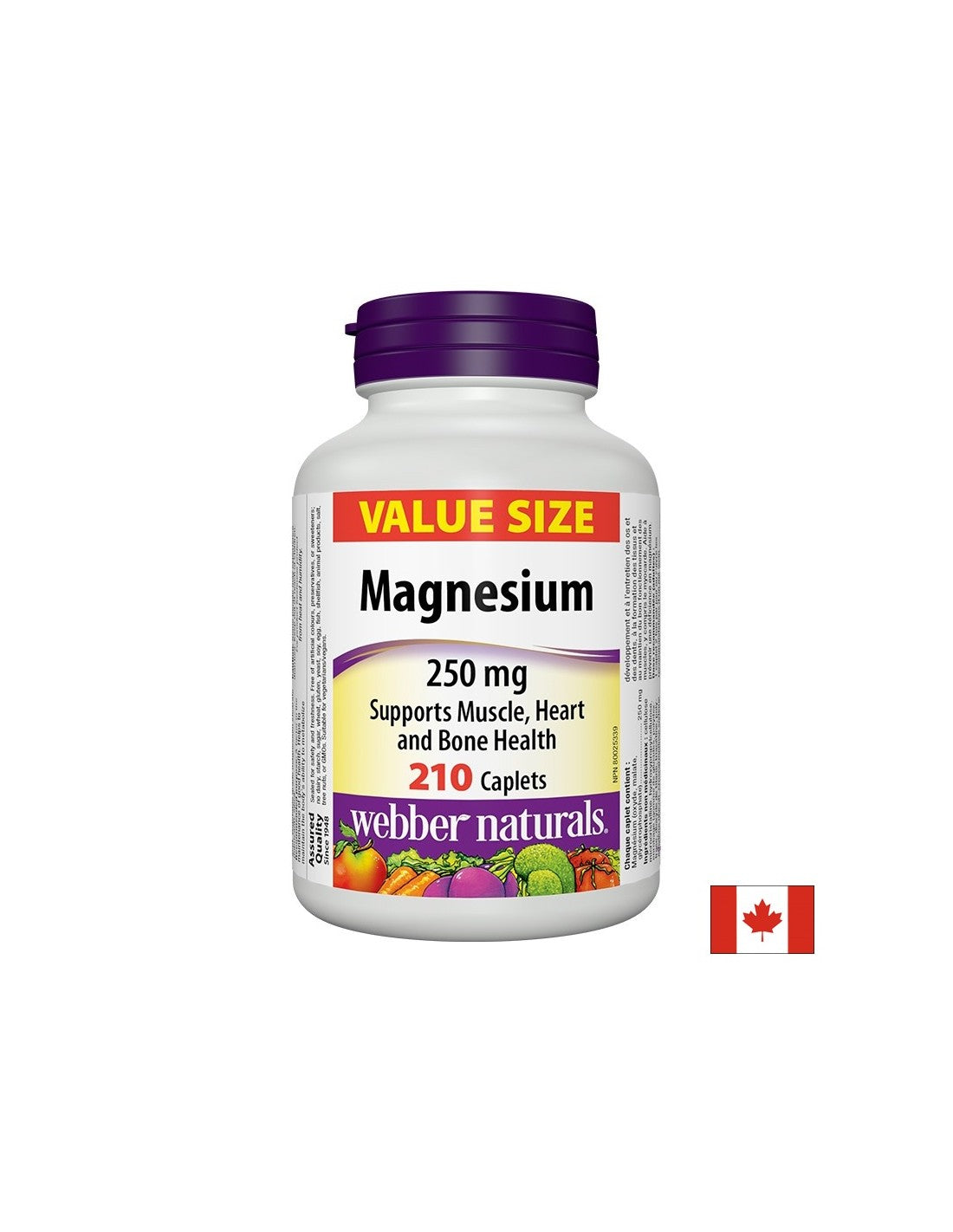 Magnezij - Magnezij (oksid, malat, glicerofosfat) 250 mg, 210 kapsula