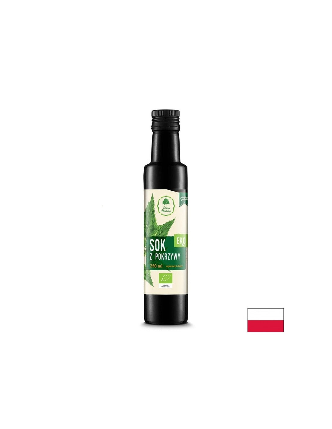 Organski sok od koprive za napitke i jela - S diuretičkim i antianemičnim djelovanjem, 250 ml, 33 doze