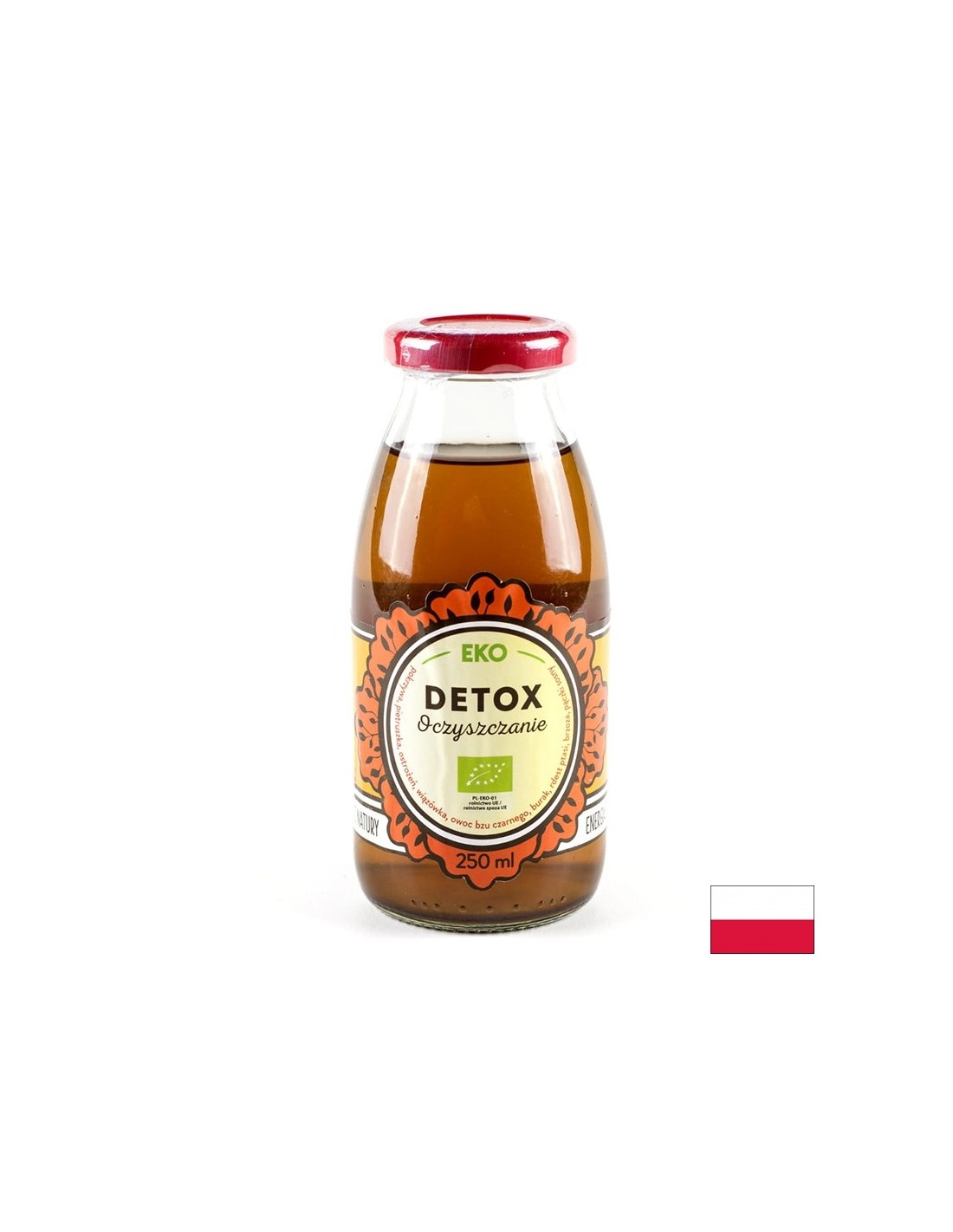 Biljni napitak Detox Bio, 250 ml <tc>Dary Natury</tc>