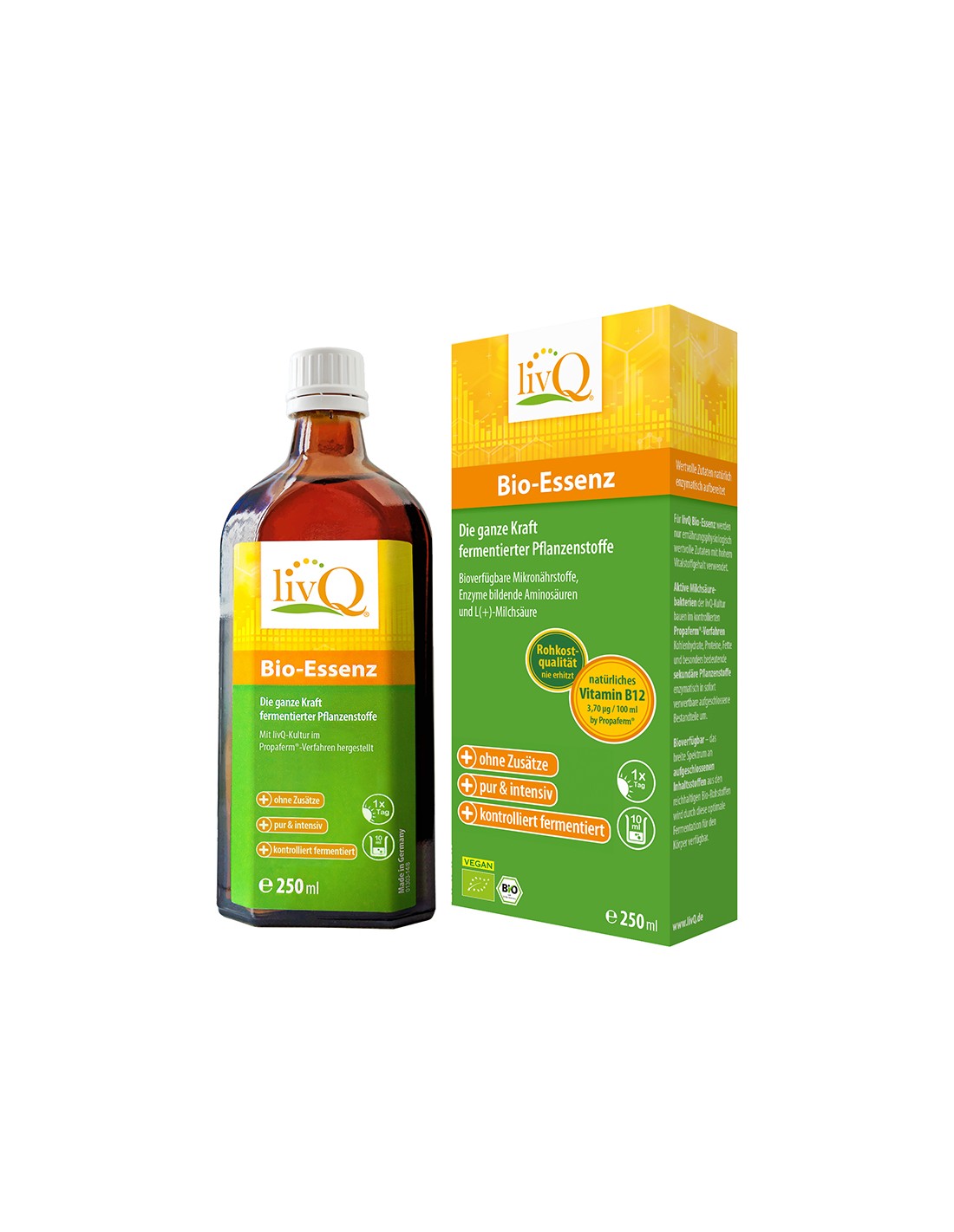 Sirup s fermentiranim biljnim ekstraktima Bio, 250 ml <tc>LivQ</tc>