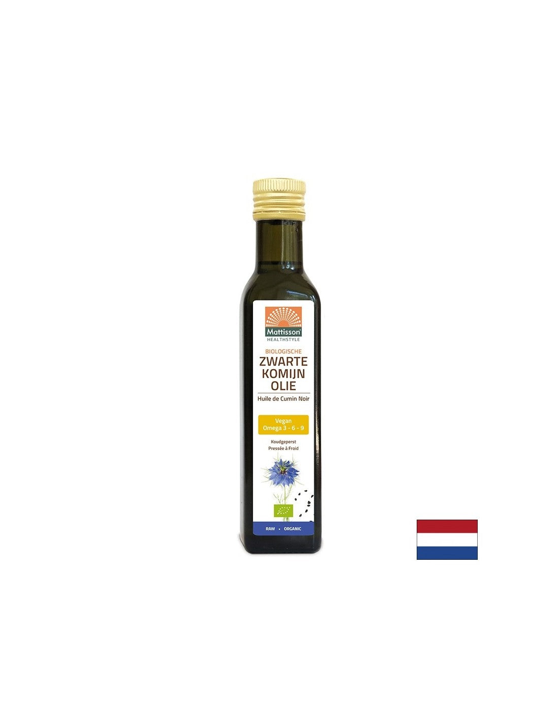 Ulje sjemenki crnog kima (hladno prešano) BIO, 250 ml