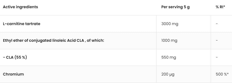 3C | CLA + Carnitine + krom 150 grama