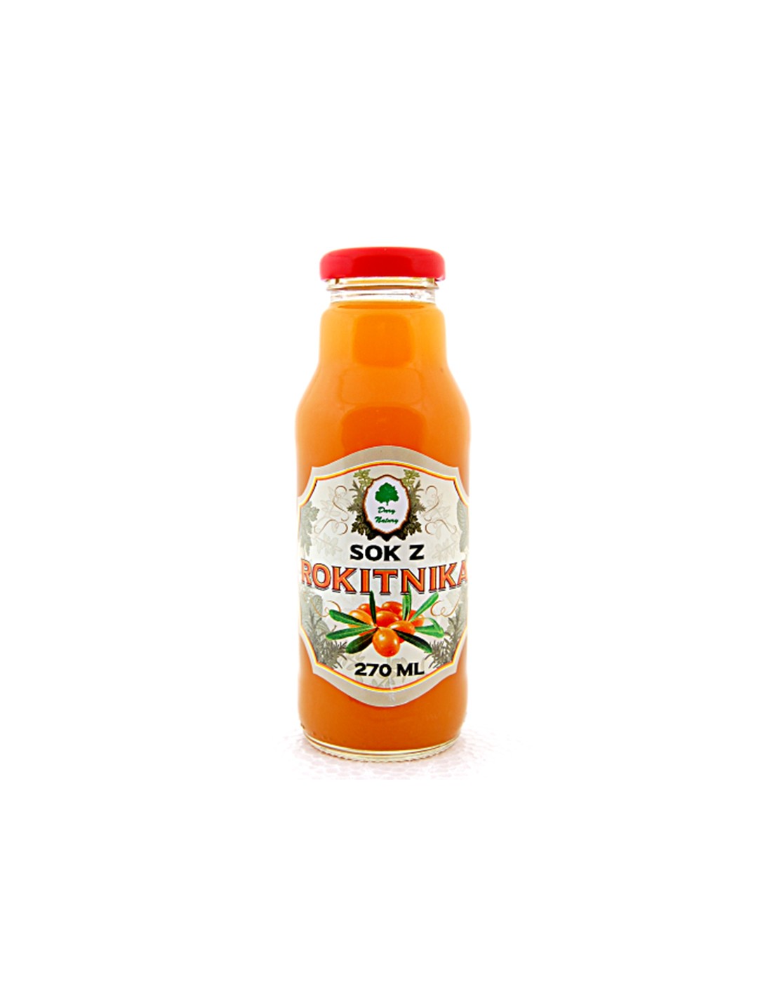 Organski sirup od pasjeg trna za dodavanje napitcima, 270 ml