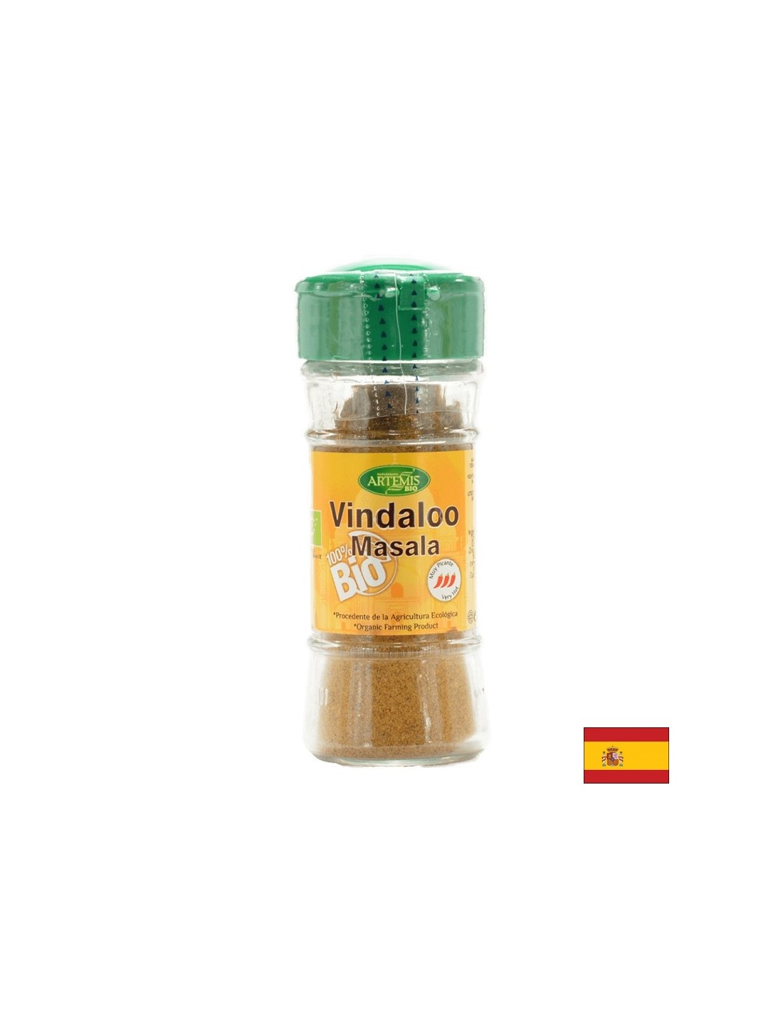 Organski začini - indijska mješavina Vindaloo Masala (Super Hot), 28 g, prah