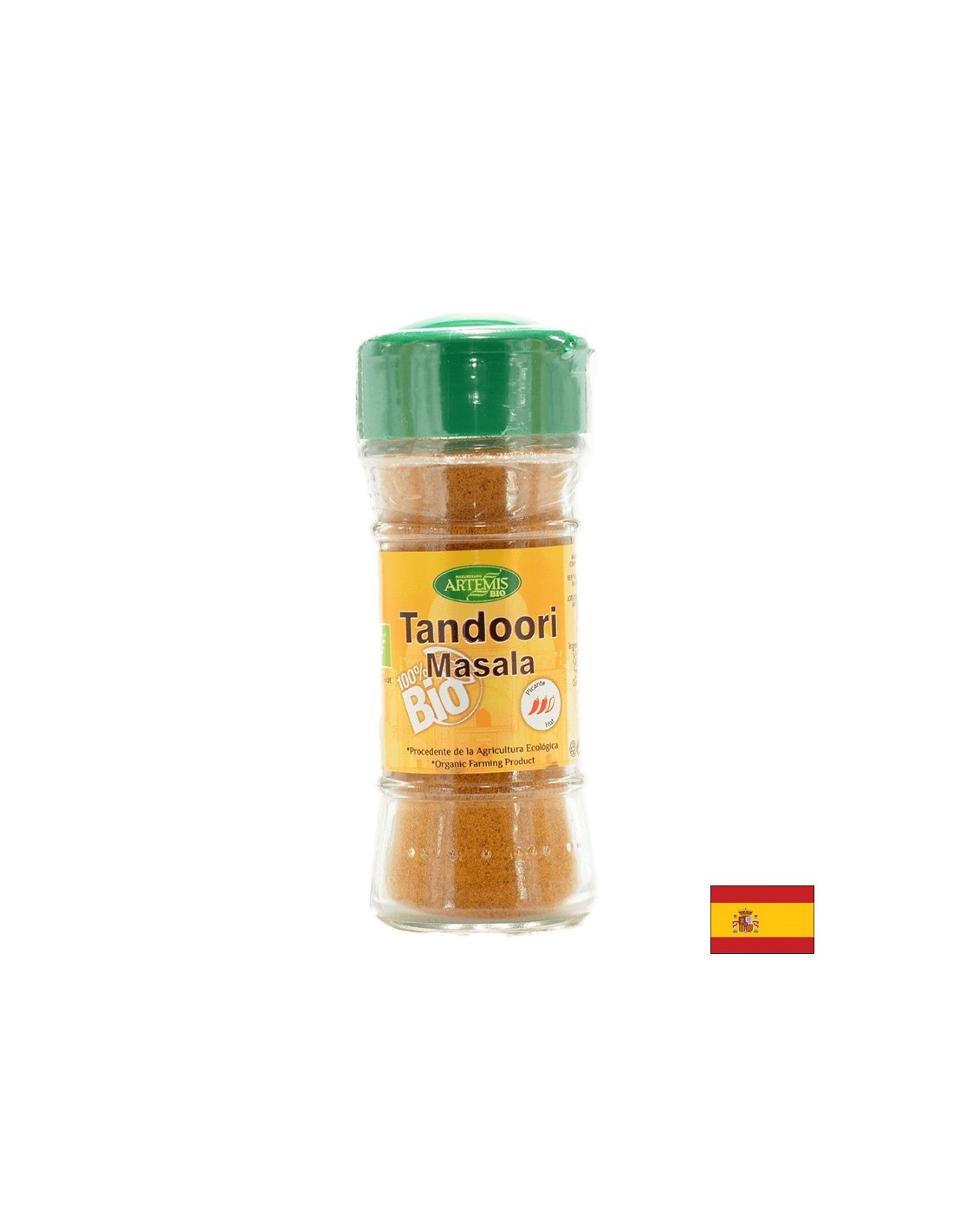 Organski začini - Indian Tandoori Masala Mix (ljuti), 28 g, prah