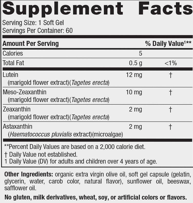 Obrana plave lagane oči - 60 gel kapsula