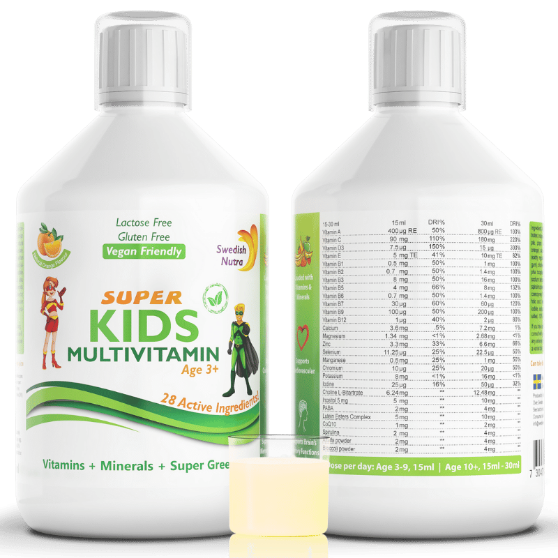 Super Kids dječji multivitamini (3-12 godina) - 500 ml