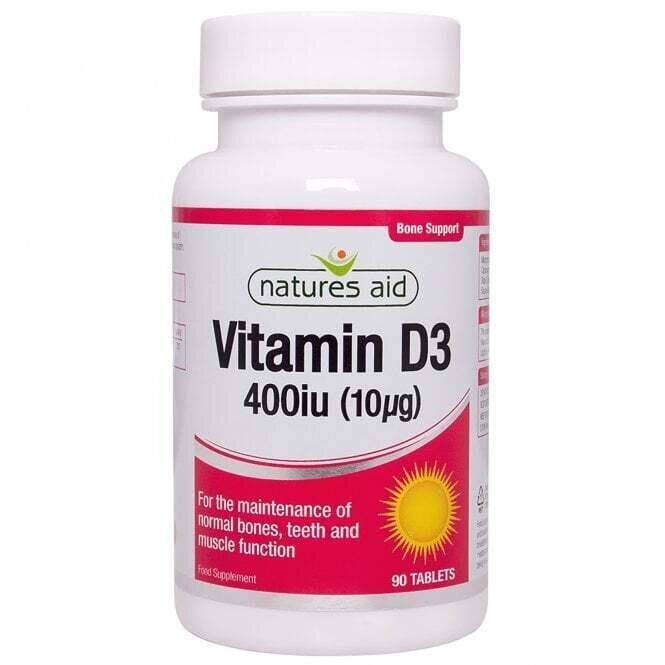 Vitamin D3 (Vitamin D3) 400iu 90 tableta NaturesAid