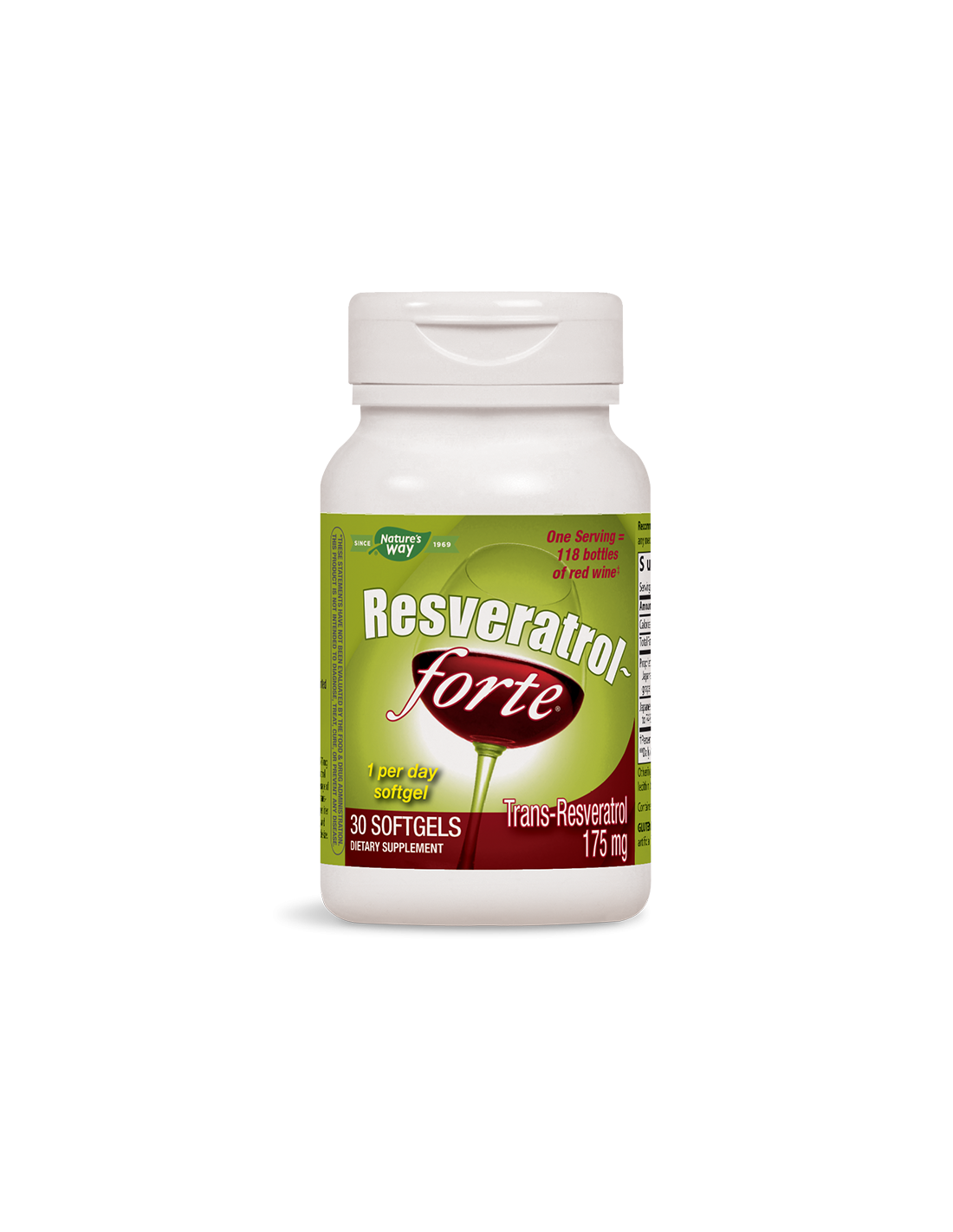 Resveratrol-Forte - Za srce i krvne žile - Antioksidans, 30 mekih kapsula