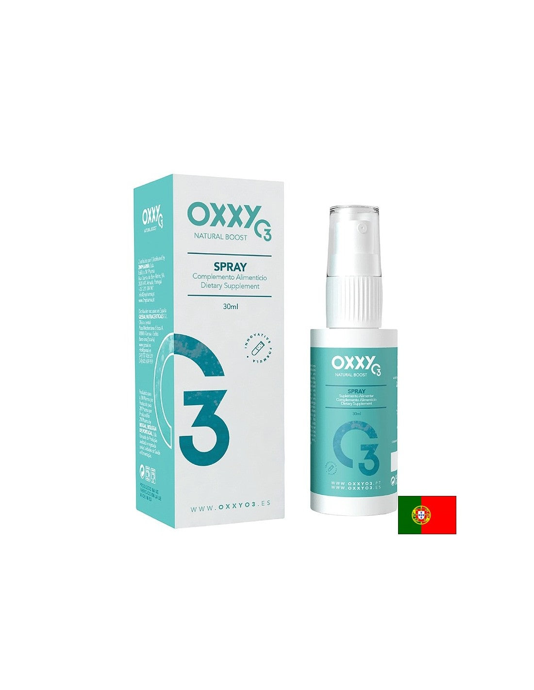 Ozonirani sprej za grlo za draženje i suhoću, 30 ml
