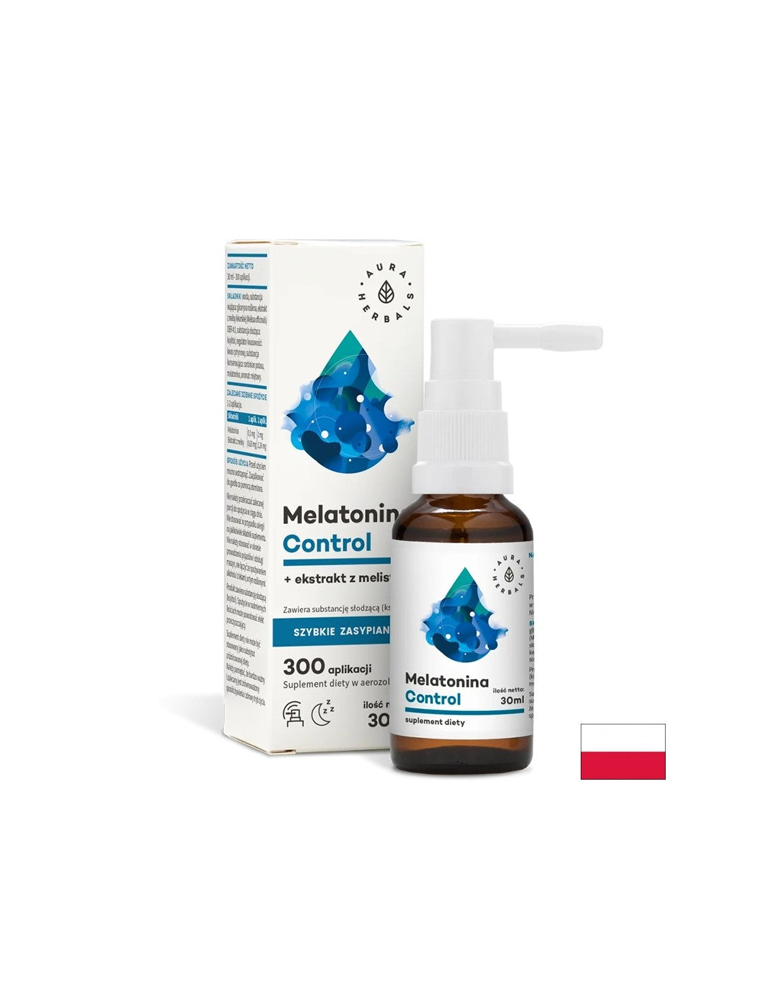 Nesanica - Melatonin + matičnjak, sprej za usta 30 ml
