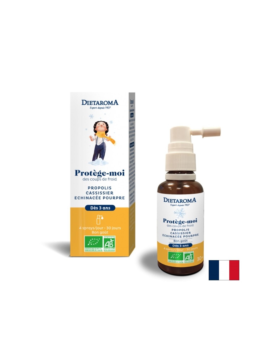 Sprej za imunitet za djecu (s ehinaceom, propolisom i ribizlom), 30 ml sprej za usta