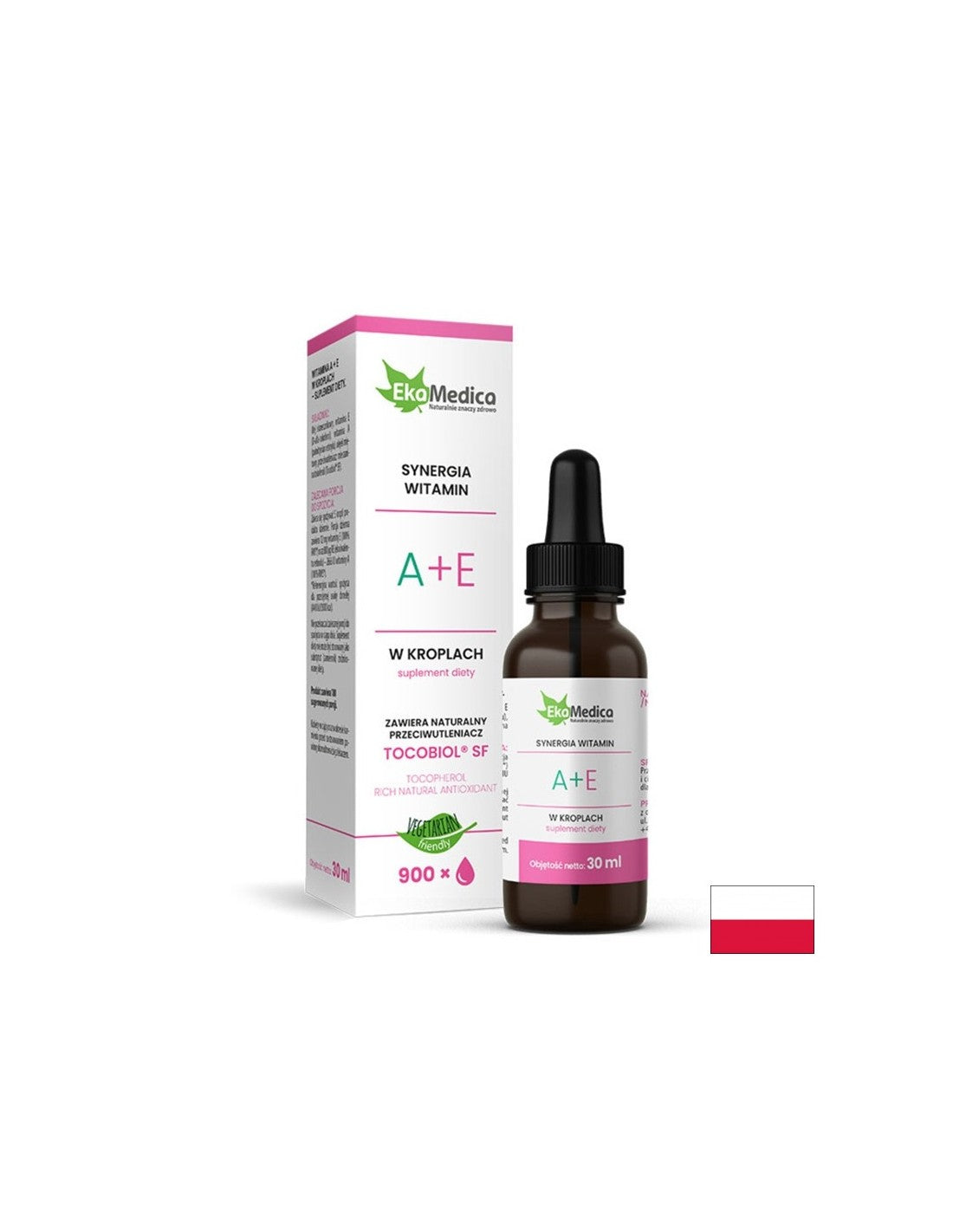 Vid - Vitamini A+E, kapi 30 ml EkaMedica