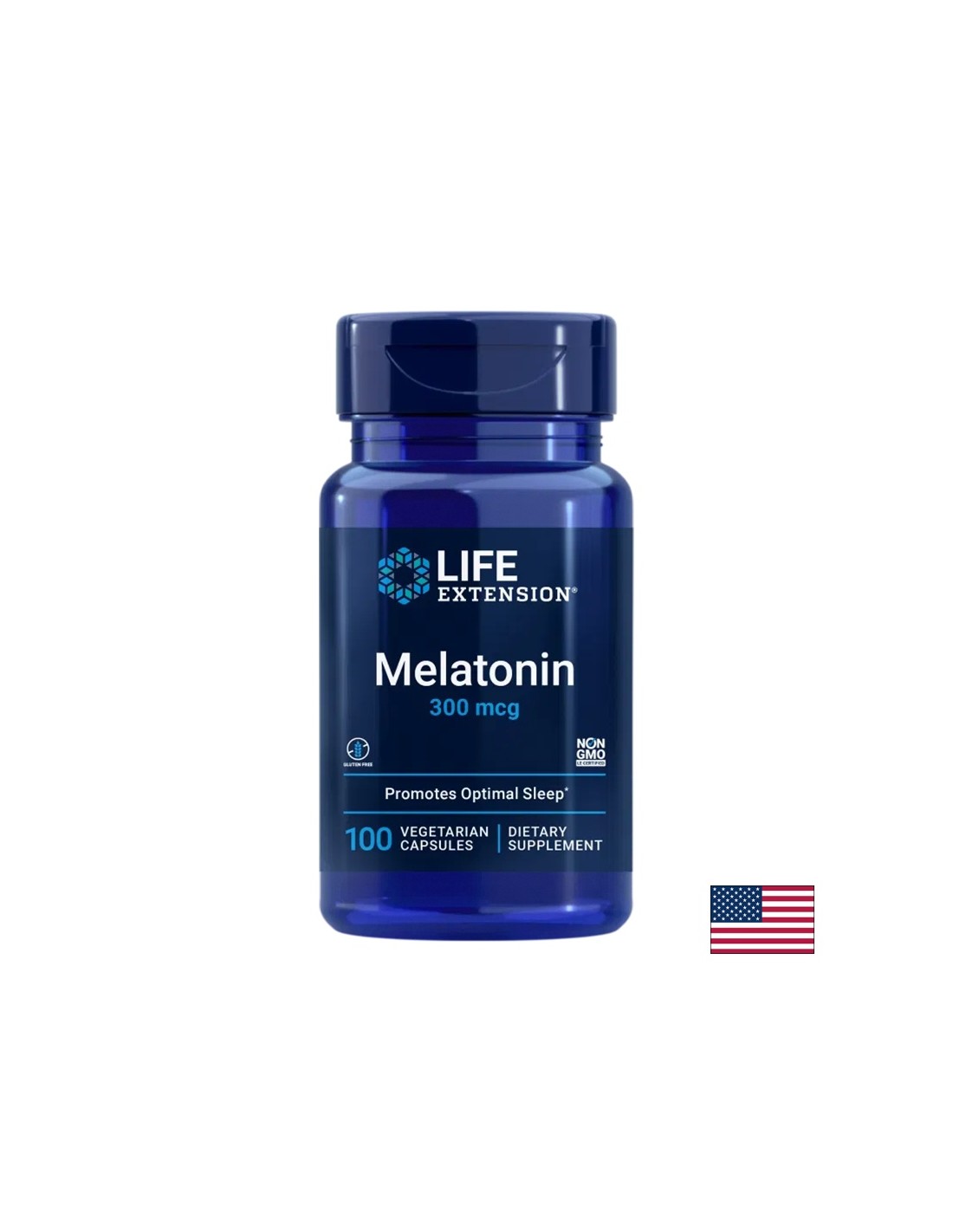 Nesanica - Melatonin, 300 µg x 100 kapsula