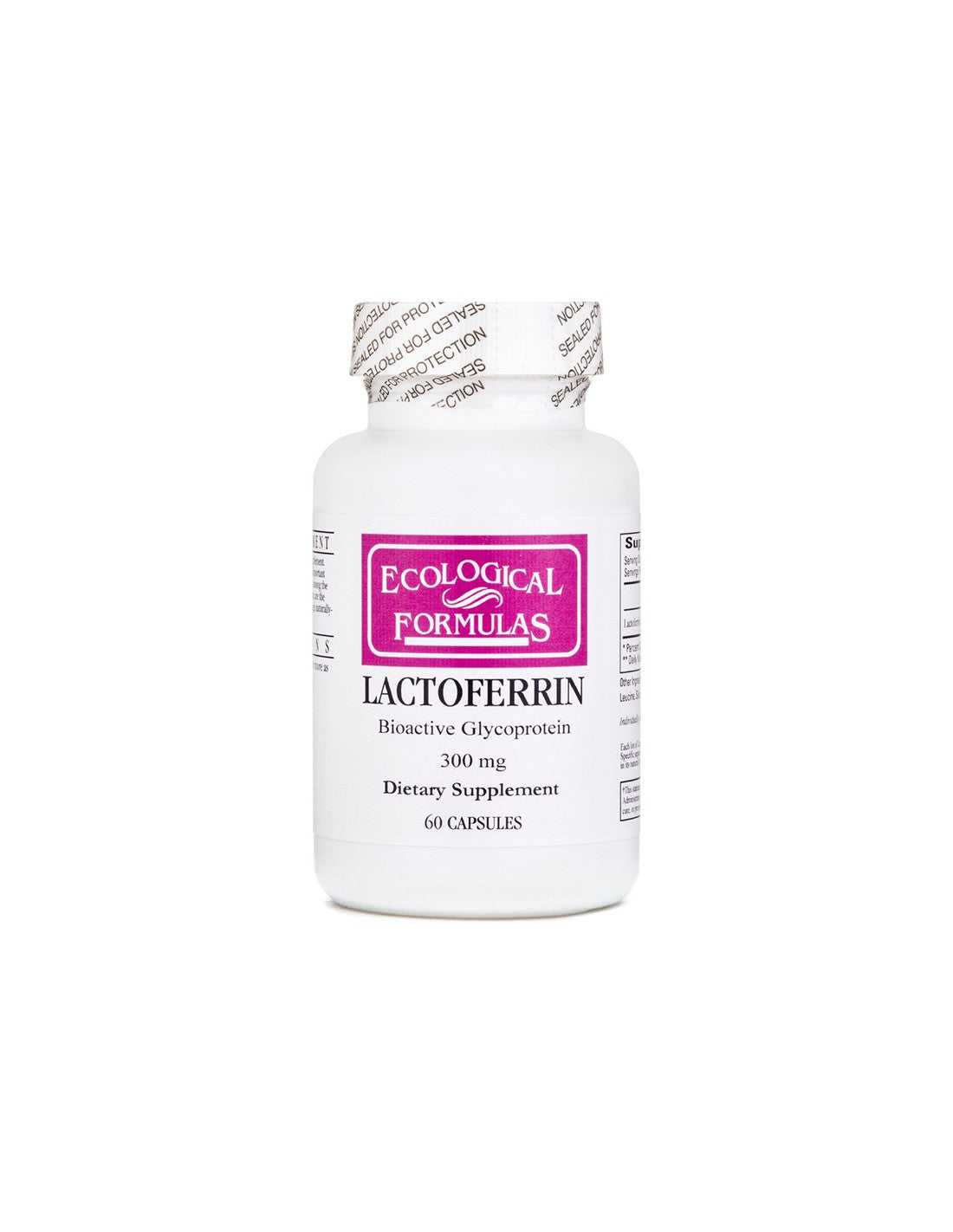 Snažan imunitet, zaštita od infekcija - Laktoferin - bioaktivni glikoprotein, 300 mg x 60 kapsula