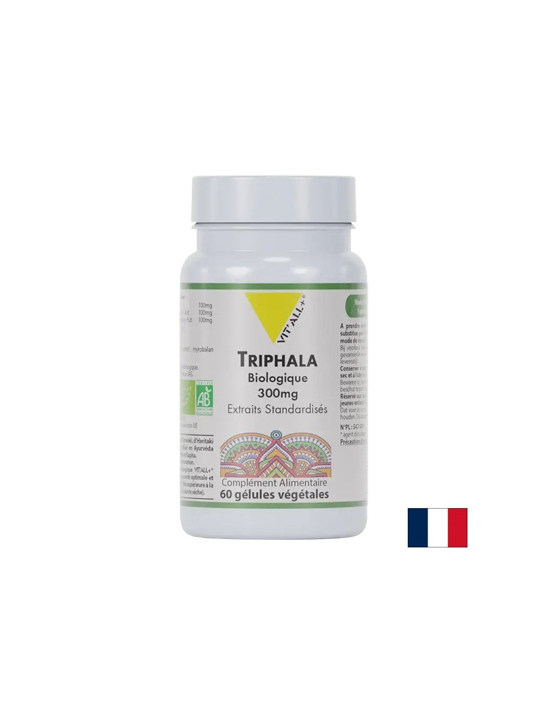 Dobra probava i detoksikacija - Triphala BIO, 300 mg x 60 kapsula