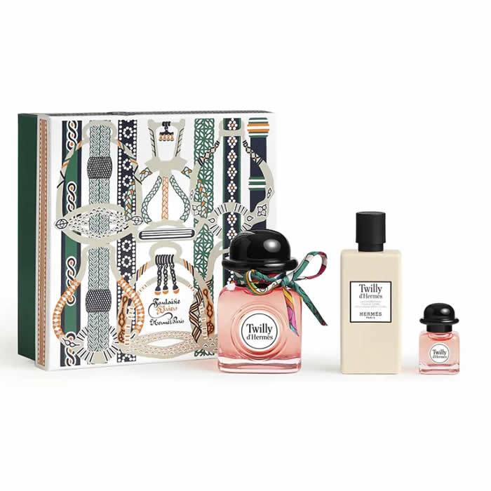 Hermes twilly eau de parfum sprej 85ml set 3 komada