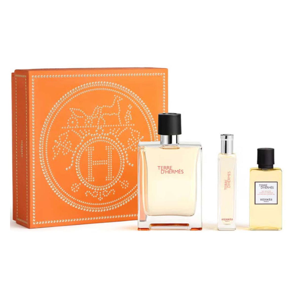 <tc>Hermès</tc> Set Terre Hermes EDT 100ml Gel 40ml Mini 15ml@
