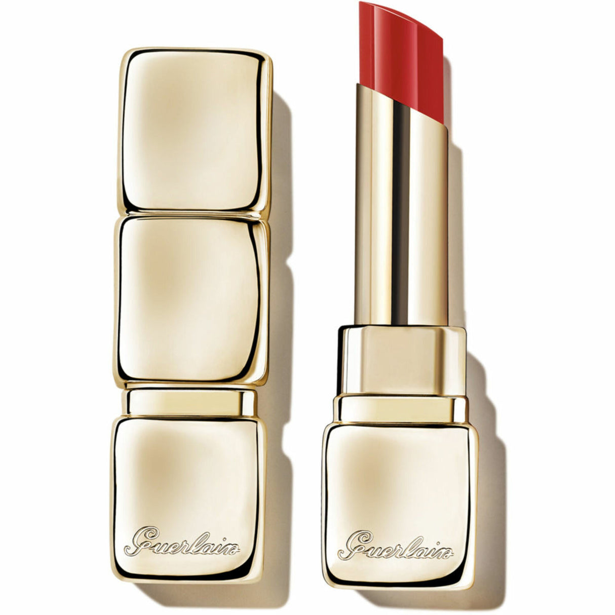 Guerlain Kississ Shine Bloom Barra de Labios 709 Petal Red 1Un
