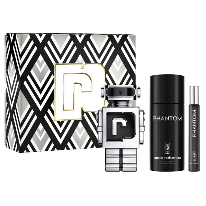 <tc>PACO RABANNE</tc> Phantom Eau de Toilette Spray 100ml Set 3 komada