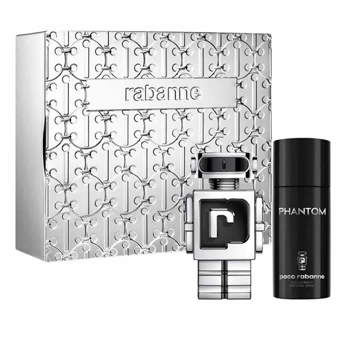 <tc>PACO RABANNE</tc> Phantom Eau De Toilette Spray 100ml set 2 komada