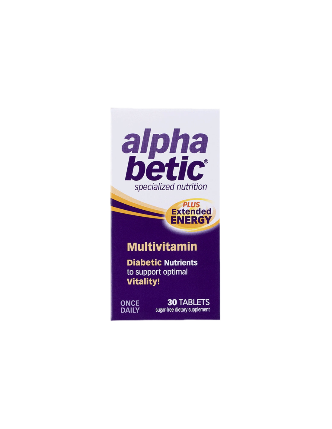 Energizirajući multivitamini za dijabetičare - Alpha Betic®, 30 tableta
