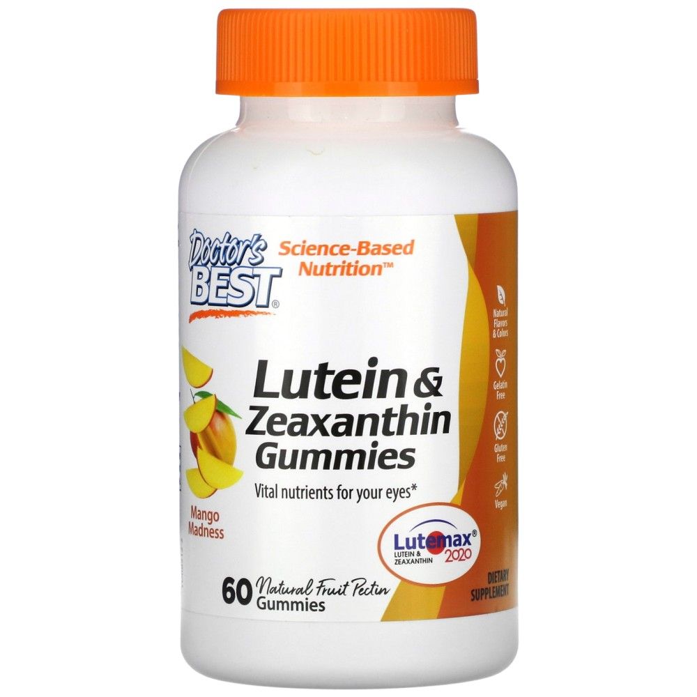 Najbolji lutein i zeaksantinski gumice - 60 guma
