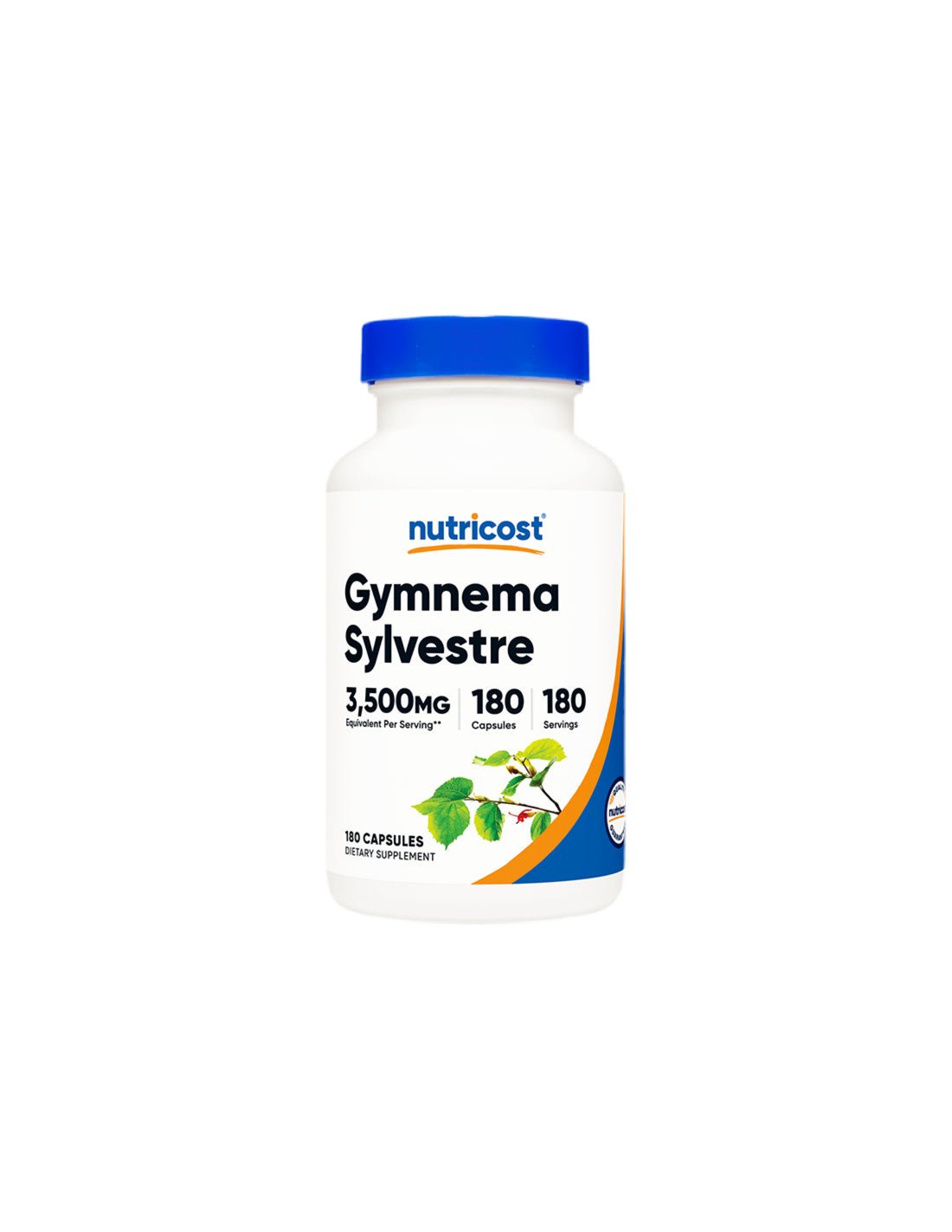 Dijabetes i šećer u krvi - Gymnema, 3500 mg/180 kapsula, 180 porcija <tc>Nutricost</tc>