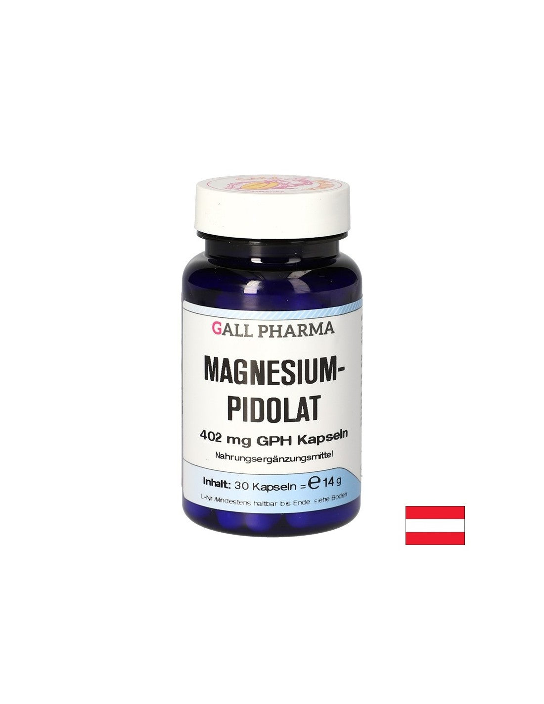 Mišićni, srčani i živčani sustav - Magnezij (pidolat), 402 mg x 30 kapsula