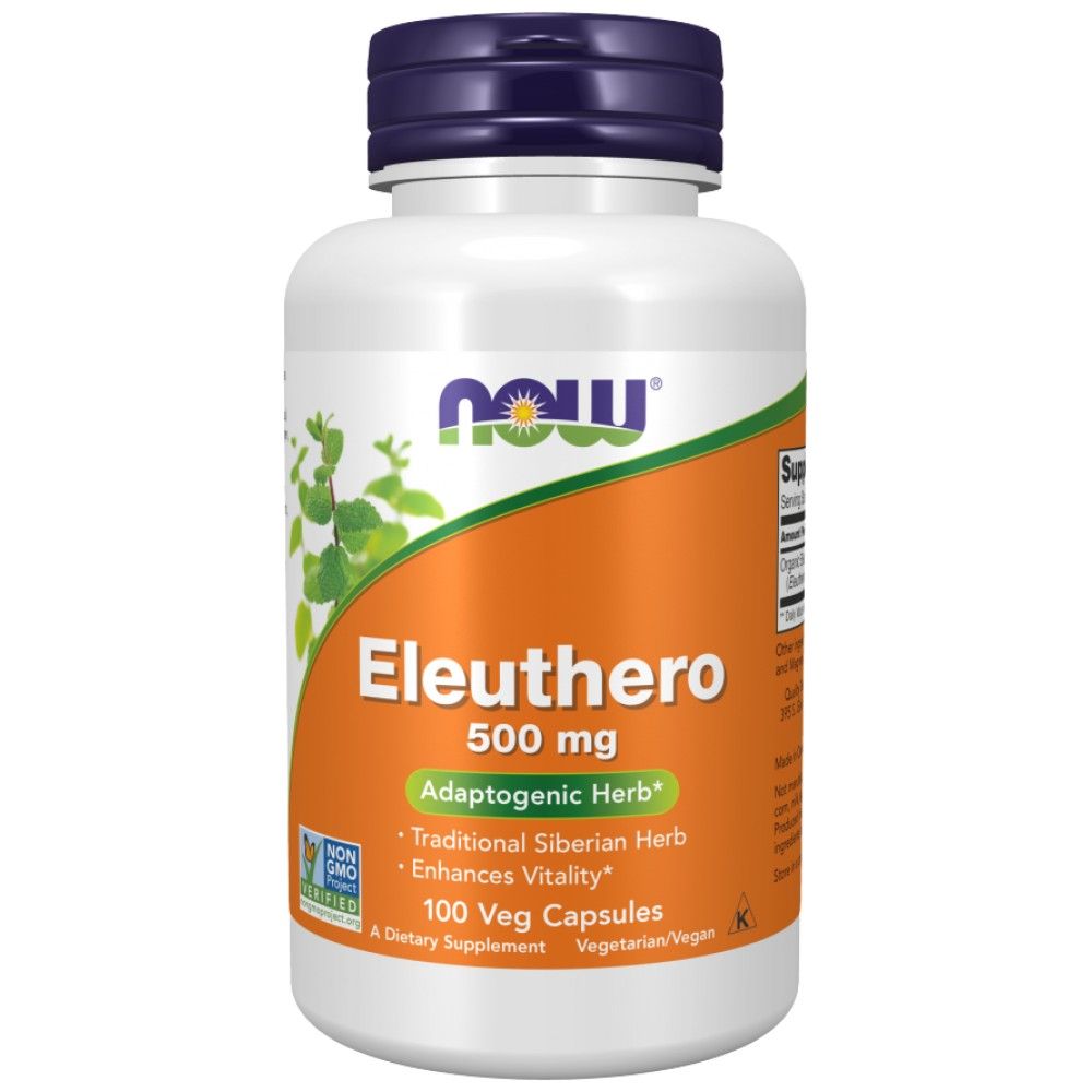 Eleuthero 500 mg | Sibirski ginseng - 100 kapsula