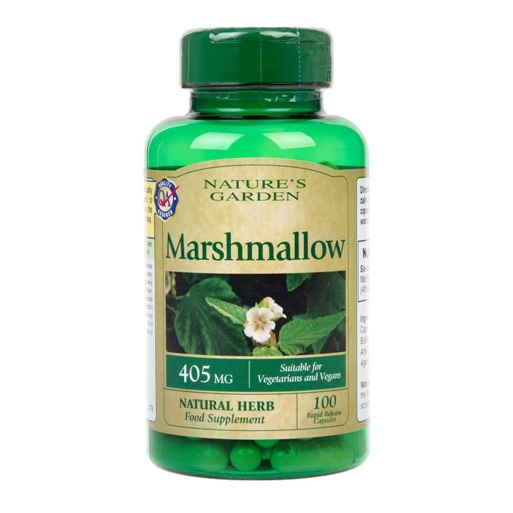 Bijeli sljez (Marshmallow) (korijen) 405 mg 100 kapsula NIZOZEMSKA & BARRETT