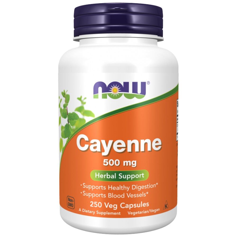 Cayenne 500 mg - 250 kapsula