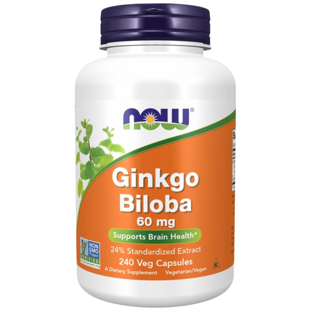 Ginkgo biloba 60 mg - 60 kapsula