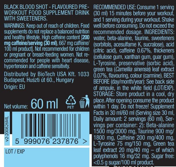 Crni krv pucanj/60 ml