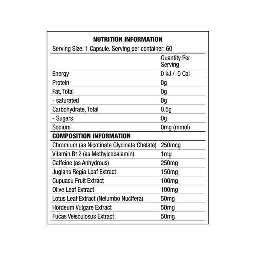 Chaos Cutz | Hardcore masnoća - 60 kapsula