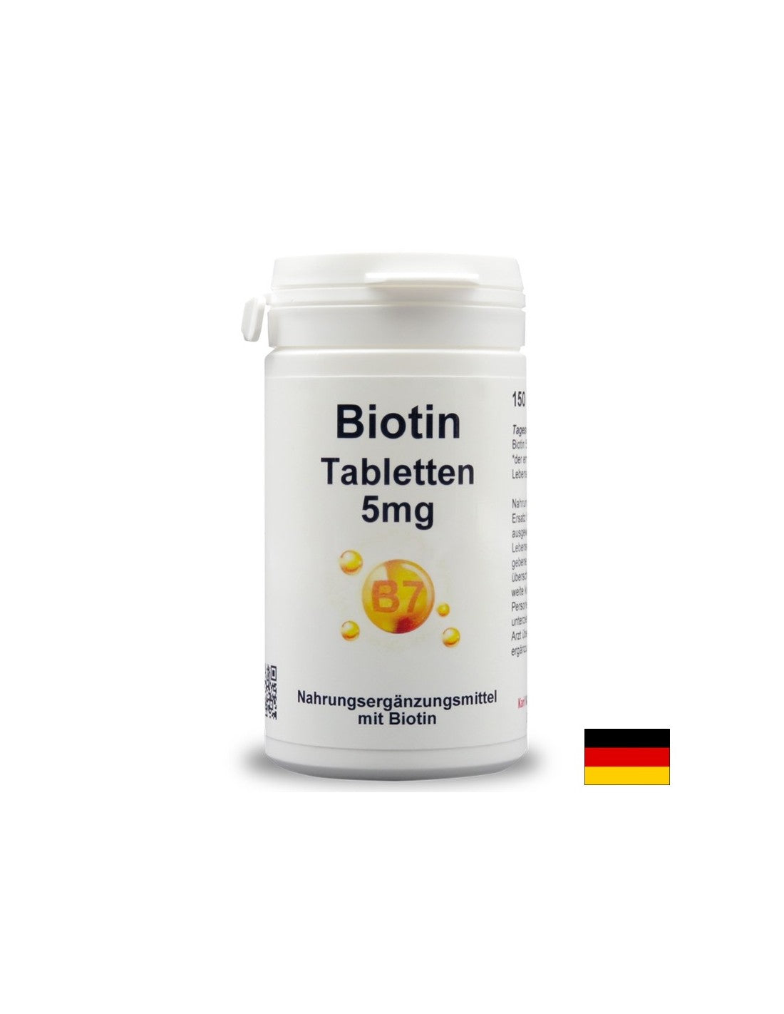 Kosa, koža i nokti - Biotin, 5 mg x 150 tableta