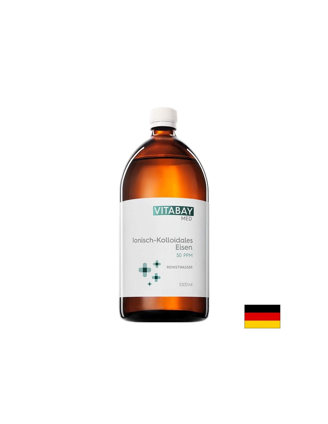 Koloidno željezo 50 PPM - čistoća 99,99%, 1000 ml